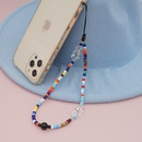 Nouvelles perles de riz en verre ours mignon poignet perl  la main pendentif corde de tlphone portablepicture9