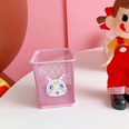 Japanese sweet cute girl heart pink pen holder stationery storage tubepicture14