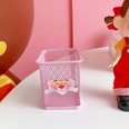 Japanese sweet cute girl heart pink pen holder stationery storage tubepicture16