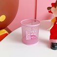 Japanese sweet cute girl heart pink pen holder stationery storage tubepicture24