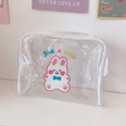 cute travel cosmetic bag simple largecapacity bear transparent wash bag storage bagpicture17
