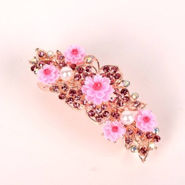 Alloy rhinestoneinlaid comb hair new hair accessories fivetooth comb plate hair clippicture35