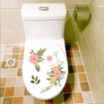 Autocollants dcoratifs latraux de salle de bain de toilette de personnalit crativepicture31