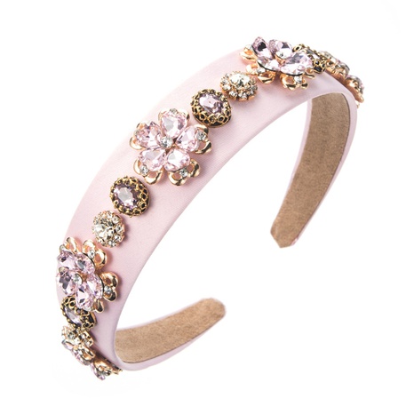 fashion baroque flash crystal flower hair accessories headband's discount tags