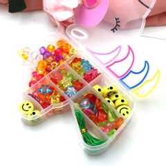 children's 24 grid bucket beads diy children's beaded toys material package