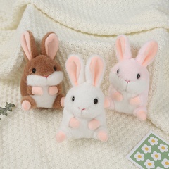 Korean cute bunny doll pendant plush doll keychain backpack pendant wholesale