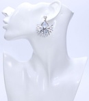 Europische und amerikanische Modeschmucklegierung Diamantblume bunte Ohrringepicture10
