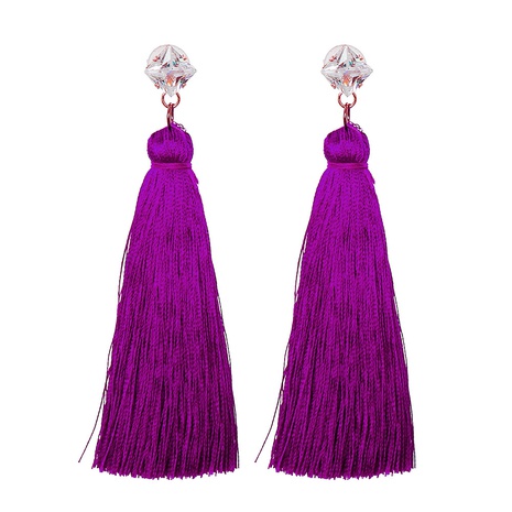 new European and American ethnic style retro tassel earrings women's jewelry NHJJ593399's discount tags