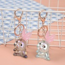 cartoon acrylic bunny car keychain student couple cute backpack ornaments wholesalepicture8