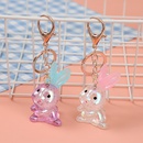 cartoon acrylic bunny car keychain student couple cute backpack ornaments wholesalepicture9