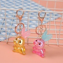 cartoon acrylic bunny car keychain student couple cute backpack ornaments wholesalepicture10
