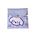Korean largecapacity storage bag cute puppy new bag coin purse storage bagpicture9