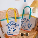 Fashion cute bear jelly bag transparent female travel portable practical largecapacity bagpicture8