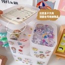 Korean desktop cosmetic storage box frosted transparent dormitory rackpicture9
