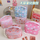 Cartoon cute bear and rabbit cosmetic bag largecapacity portable wash bagpicture10