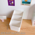 Fashion white desktop storage box dormitory cosmetic finishing boxpicture40