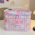 Cartoon cute bear and rabbit cosmetic bag largecapacity portable wash bagpicture15