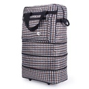 simple largecapacity luggage bag folding handheld universal wheel travel storage large bagpicture10