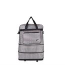 simple largecapacity luggage bag folding handheld universal wheel travel storage large bagpicture14