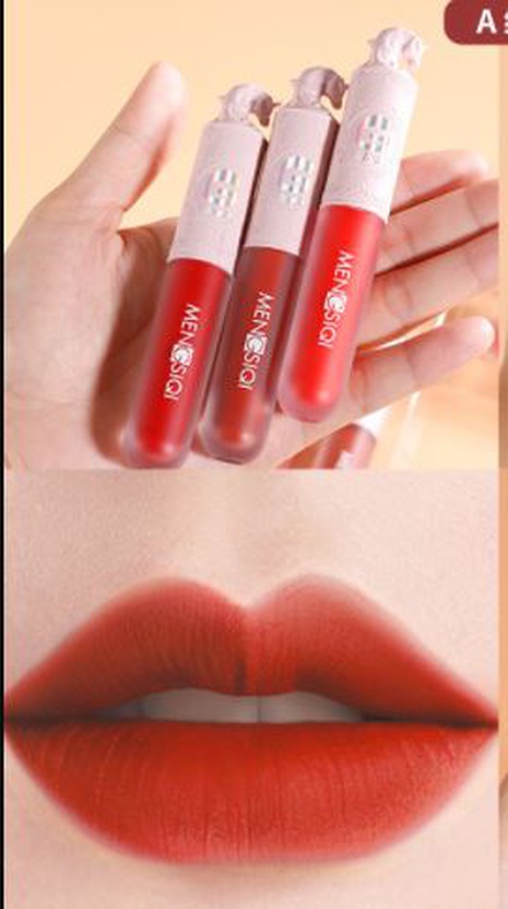 velvet glaze matte white retromoisturizing non-stick lipstick  NHCAJ570521's discount tags