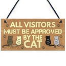 European and American wooden sign cat tag listing ornaments wood decorationpicture24
