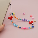 perles de verre de couleur bohme chane de tlphone portable perle  la main en grospicture9
