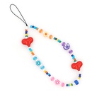 bohemian colored glass beads handbeaded mobile phone chain wholesalepicture11
