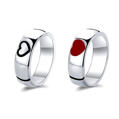 Valentine's Day gift simple couple ring men and women pair ring combination's discount tags