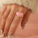 love enamel ring female trendy design drip oil index finger ring  NHNZ594256picture9