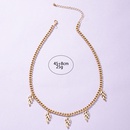 European and American lightning thick chain necklace creative clavicle chainpicture10