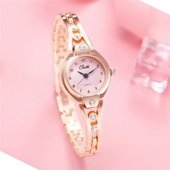 fashion diamond-encrusted ladies bracelet Korean fashion quartz watch