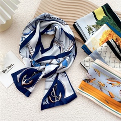 New silk scarves women's spring and autumn thin scarves wholesale