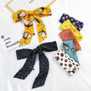 Spring and autumn thin and long strips of small silk scarf female summer Korean decorationpicture6