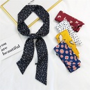 Spring and autumn thin and long strips of small silk scarf female summer Korean decorationpicture9