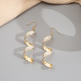 Leaf Butterfly Creative Personality Fashion Hollow Metal Leaf Earringspicture19