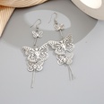 Leaf Butterfly Creative Personality Fashion Hollow Metal Leaf Earringspicture21
