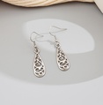 Leaf Butterfly Creative Personality Fashion Hollow Metal Leaf Earringspicture24