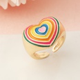 love enamel ring female trendy design drip oil index finger ring  NHNZ594256picture13