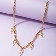 European and American lightning thick chain necklace creative clavicle chainpicture11