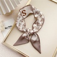 Korean silk scarves small long ribbons womens tied bags decorative scarfspicture28