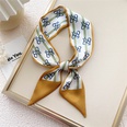 Korean silk scarves small long ribbons womens tied bags decorative scarfspicture41