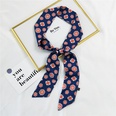 Spring and autumn thin and long strips of small silk scarf female summer Korean decorationpicture11