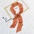Spring and autumn thin and long strips of small silk scarf female summer Korean decorationpicture12