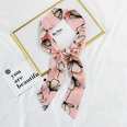 Spring and autumn thin and long strips of small silk scarf female summer Korean decorationpicture17