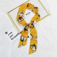 Spring and autumn thin and long strips of small silk scarf female summer Korean decorationpicture18