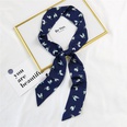 Spring and autumn thin and long strips of small silk scarf female summer Korean decorationpicture20