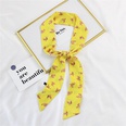 Spring and autumn thin and long strips of small silk scarf female summer Korean decorationpicture23