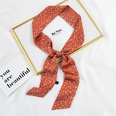 Spring and autumn thin and long strips of small silk scarf female summer Korean decorationpicture28