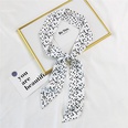 Spring and autumn thin and long strips of small silk scarf female summer Korean decorationpicture30