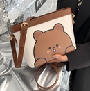 Fashion messenger bag female new fashion bear print shoulder bag wholesalepicture8